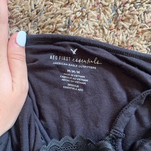 EUC GREY DEEP V BODYSUIT - Picture 2 of 3